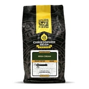 Christopher Bean Coffee - Irish Cream Flavored Coffee, (Regular Whole Bean) 100% Arabica, No Sugar, No Fats, Made with Non-GMO Flavorings, 12-Ounce Bag of Regular Whole Bean coffee