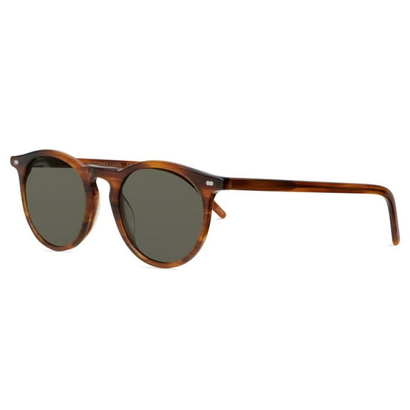 Christopher Cloos Paloma Bourbon 49mm Minimalistic Polarized Sunglasses