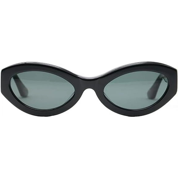 Christopher Cloos x Elsa Hosk Round Vintage Polarized Sunglasses