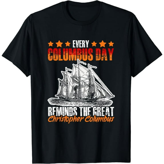 Christopher Columbus 1942 American Italian Columbus Day T-Shirt