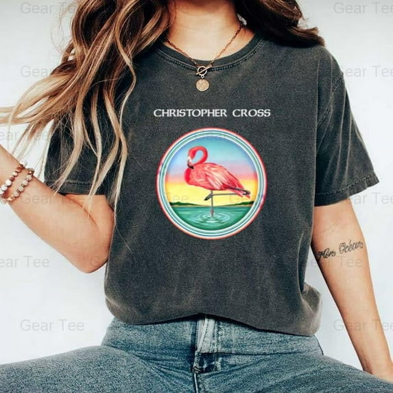 Christopher Cross, Album, Soft Rock, Sailing, Arthur's Theme, Music, Fan, Grammy Comfort Color T-Shirt Unisex, up to 4XL