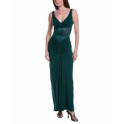 Christopher Esber womens Fusion Fold Tank Dress, 10 M, Green