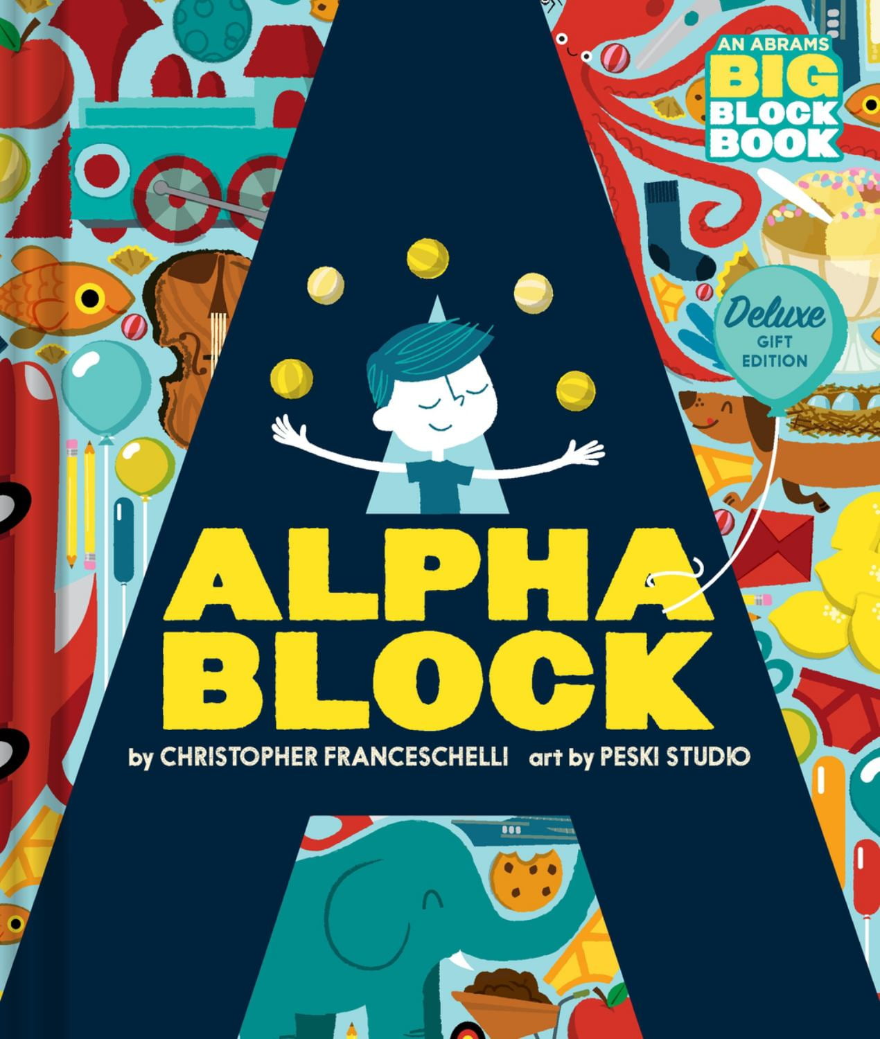 Alphablock: Deluxe Gift Edition (an Abrams BIG Block Book): Deluxe Gift Edition (Board Book)