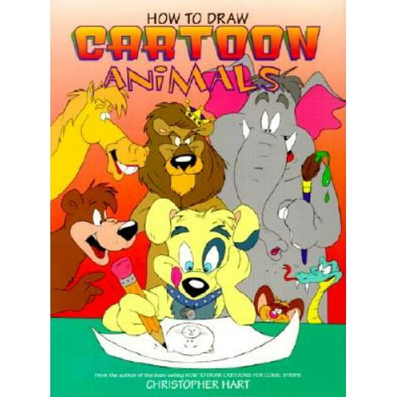 Pre-Owned How to Draw Cartoon Animals (Paperback) 0823023605 9780823023608