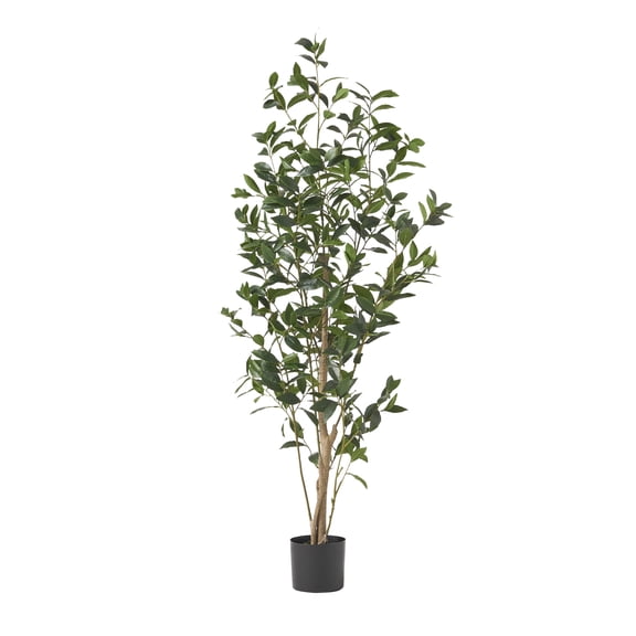 Christopher Knight Home 150CM Artificial Laurel Tree  Pre-Potted Faux Plant