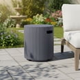 thumbnail image 1 of Christopher Knight Home 19.9" MGO Propane Tank Holder & Outdoor Side Table, Gray, 1 of 10