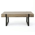thumbnail image 1 of GDF Studio Francie Modern Industrial Coffee Table, Canyon Gray, 1 of 11