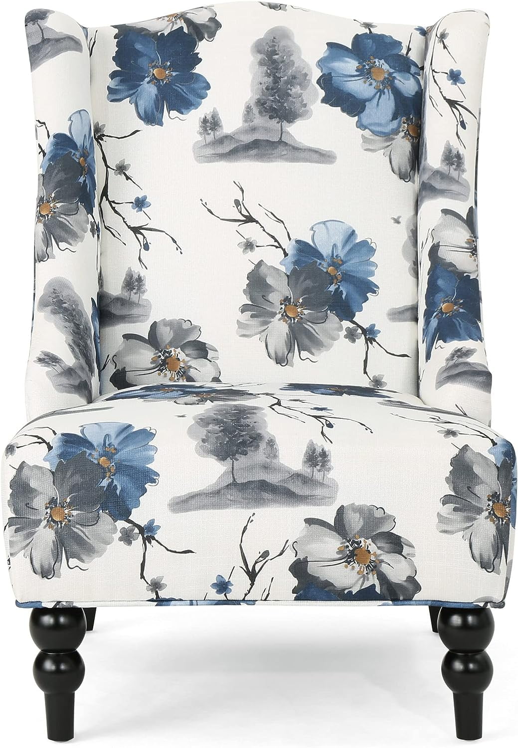 Christopher Knight Home Alonso High-Back Fabric Club Chair, Print