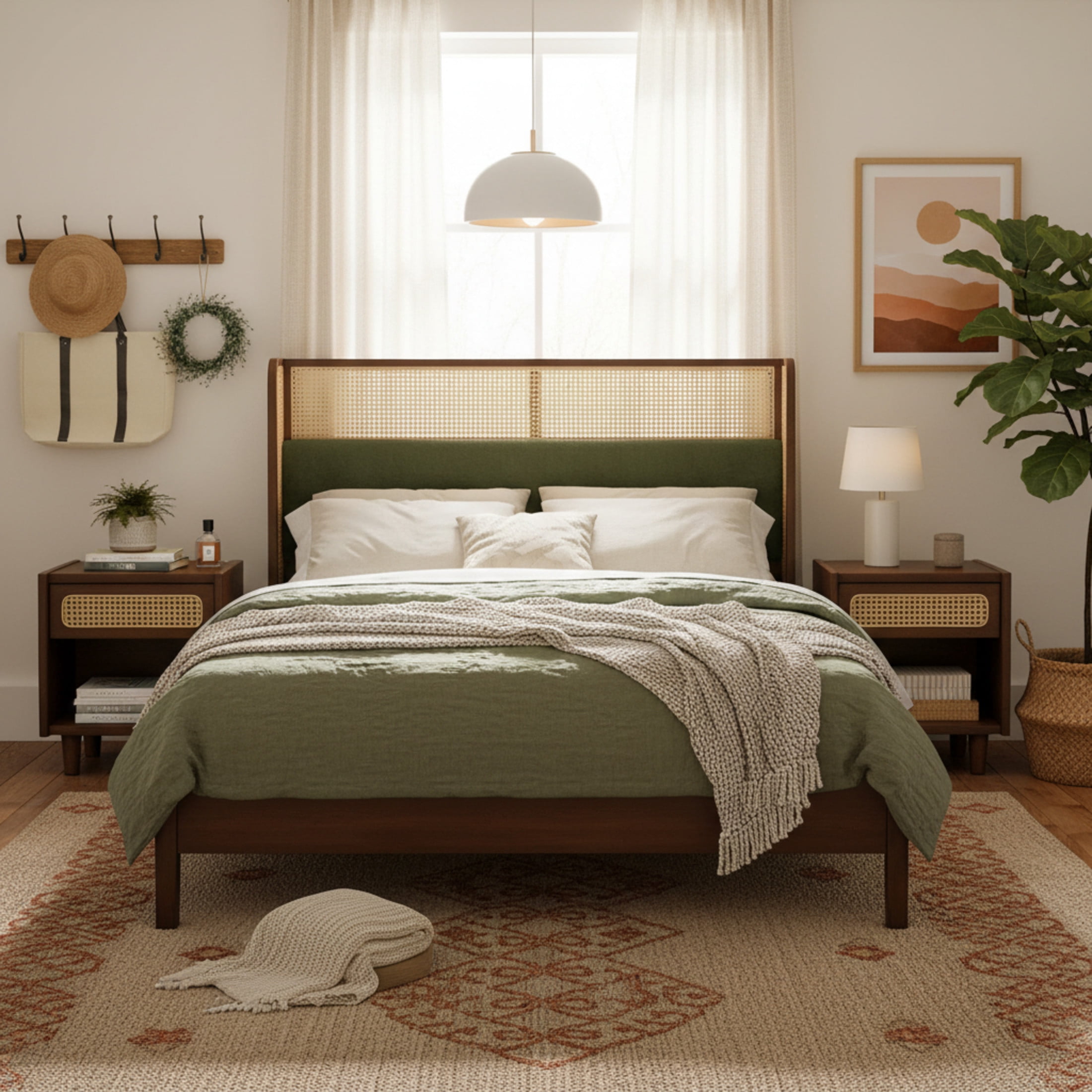 Boho Queen Bed Frame