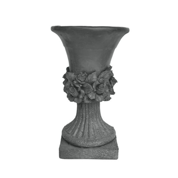 Christopher Knight Home Calliope Antique Botanical Lightweight Concrete Chalice Garden Urn Planter by antique gray