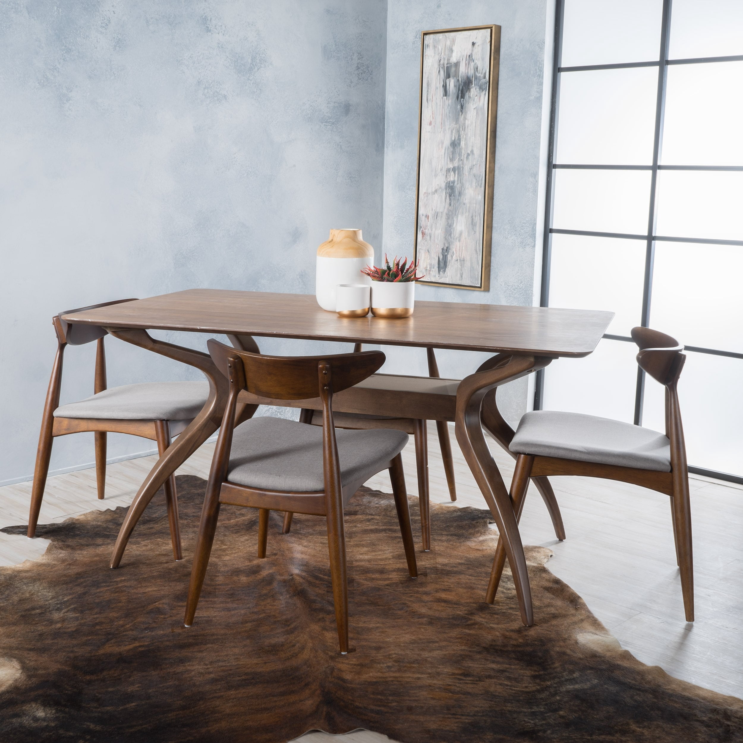 Christopher Knight Home Carson Carrington Lund Mid-Century 5-piece