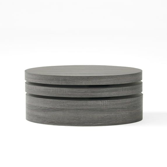 Christopher Knight Home Carson Oval Mod Rotating Wood Coffee Table by