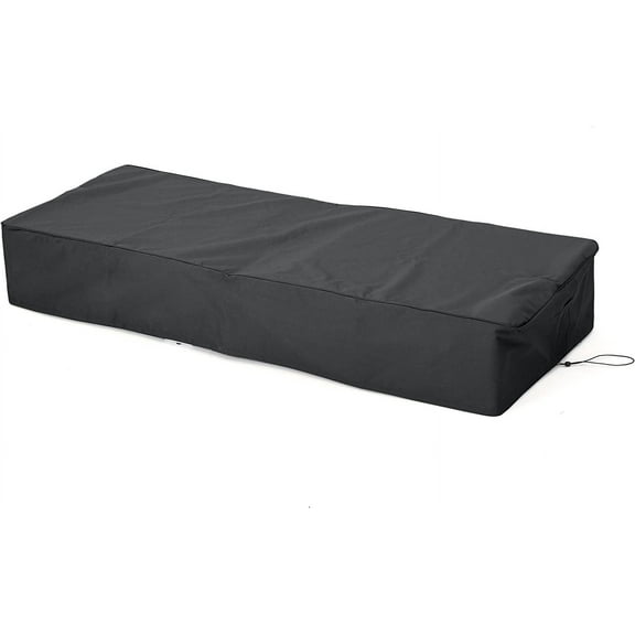 Christopher Knight Home Charlene Outdoor Waterproof Chaise Lounge Cover, Gray