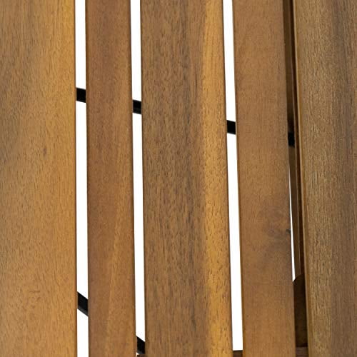 Christopher Knight Home Hilton Outdoor Acacia Wood Folding Side Table