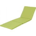 thumbnail image 1 of Christopher Knight Home Jamaica Outdoor Water Resistant Chaise Lounge Cushion, 1 Count (Pack of 1),Green, 1 of 5