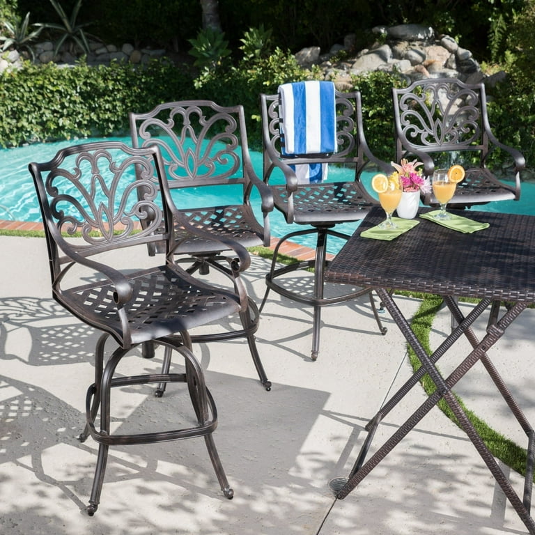 Christopher knight swivel bar stools outlet