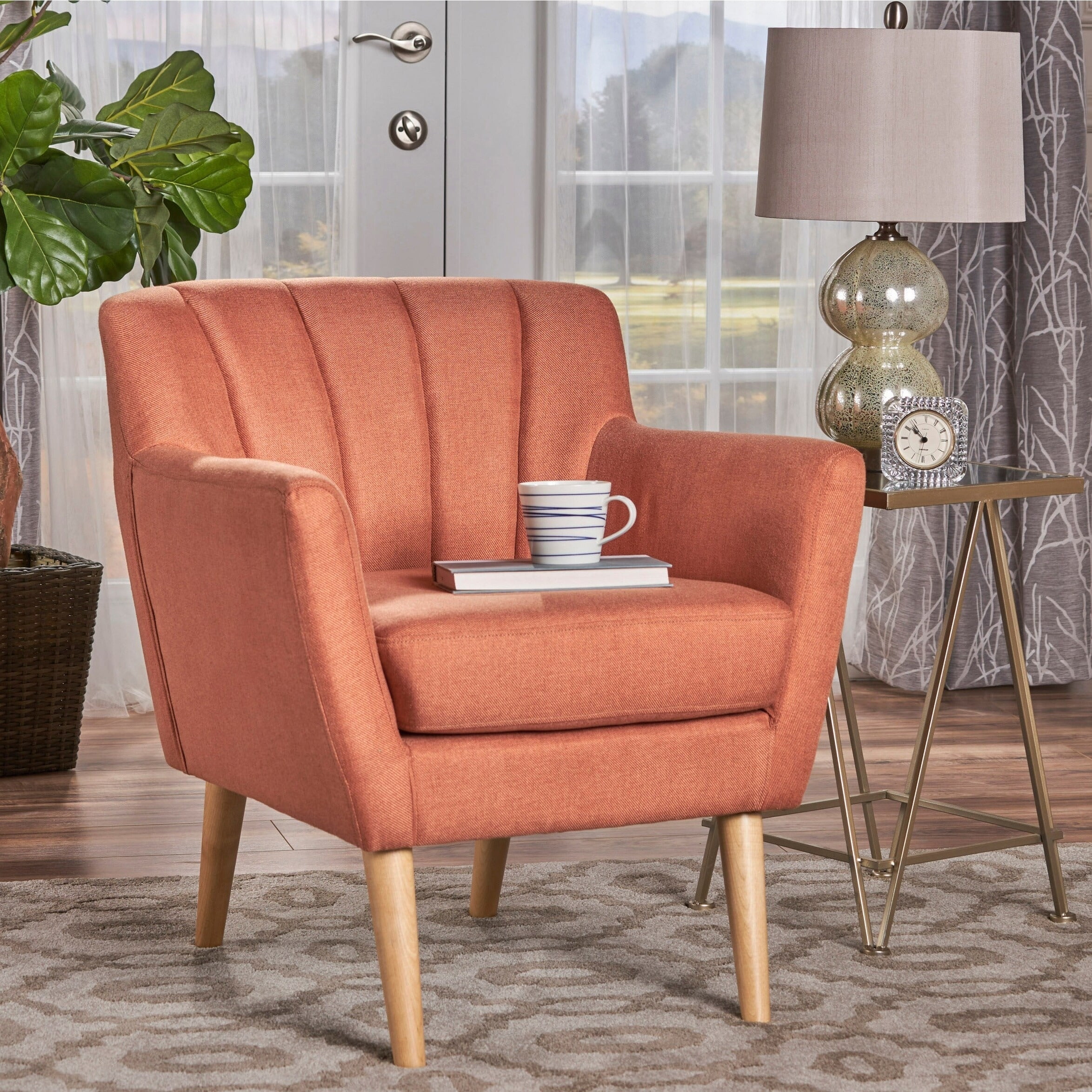 Christopher knight mid century modern chair cheap