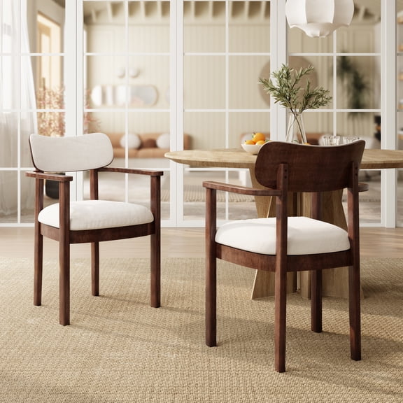 Christopher Knight Home Mid-Century Modern Dining Chairs with Windsor ...