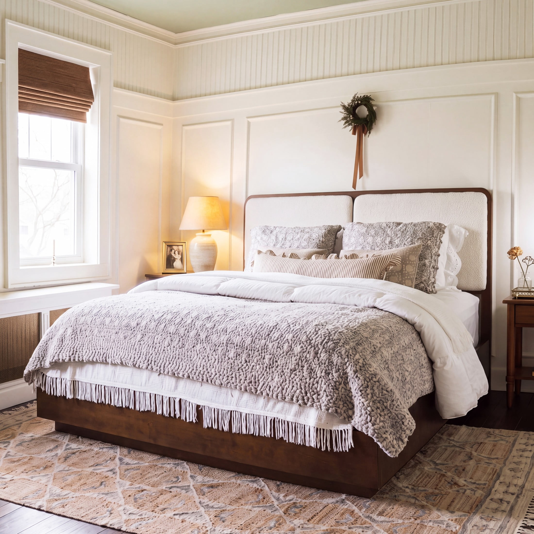 Christopher Knight Home Modern King Wood Platform Bed with Dual ...