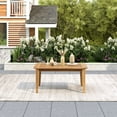 thumbnail image 1 of Christopher Knight Home Modern Transitional 38" Outdoor Coffee Table, Solid Wood, Teak, 1 of 7