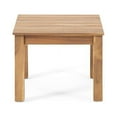 thumbnail image 1 of Christopher Knight Home Obreanna Outdoor End Table, Brown Patina Finish, 1 of 3