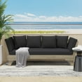 thumbnail image 1 of Christopher Knight Home Ottavio Outdoor Daybed with Cushions by Gray/ Black 2, 1 of 5