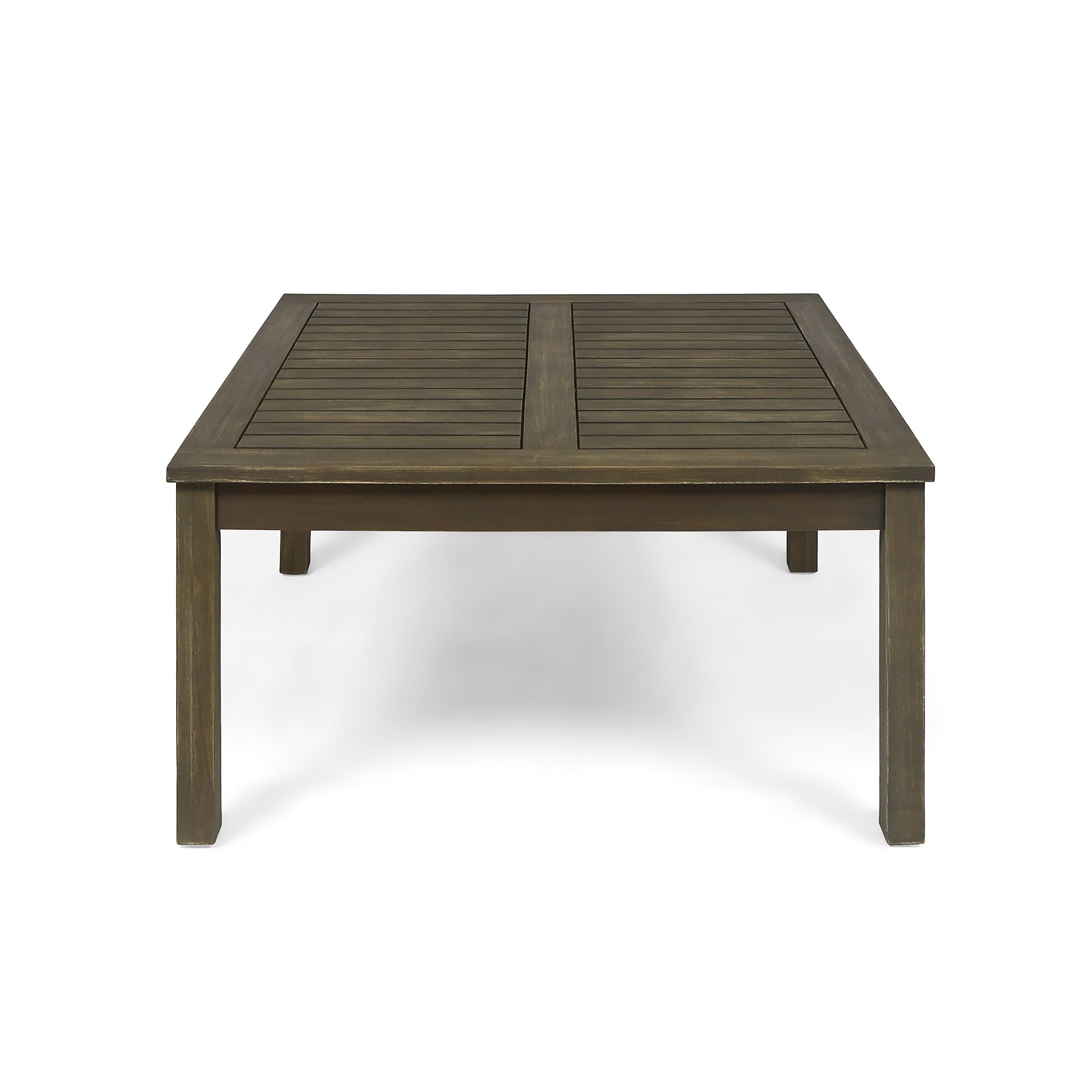 Christopher Knight Home Perla Outdoor Acacia Wood Coffee Table by Gray