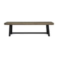 thumbnail image 1 of Christopher Knight Home Raphael Outdoor Acacia Wood Bench by  sandblast gray, 1 of 5