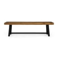 thumbnail image 1 of Christopher Knight Home Raphael Outdoor Acacia Wood Bench by  sandblast teak, 1 of 5