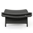 thumbnail image 1 of Christopher Knight Home Salem Outdoor Grey Wicker Chaise Lounge Chair  by  Grey No Cover 1-Piece, 1 of 5