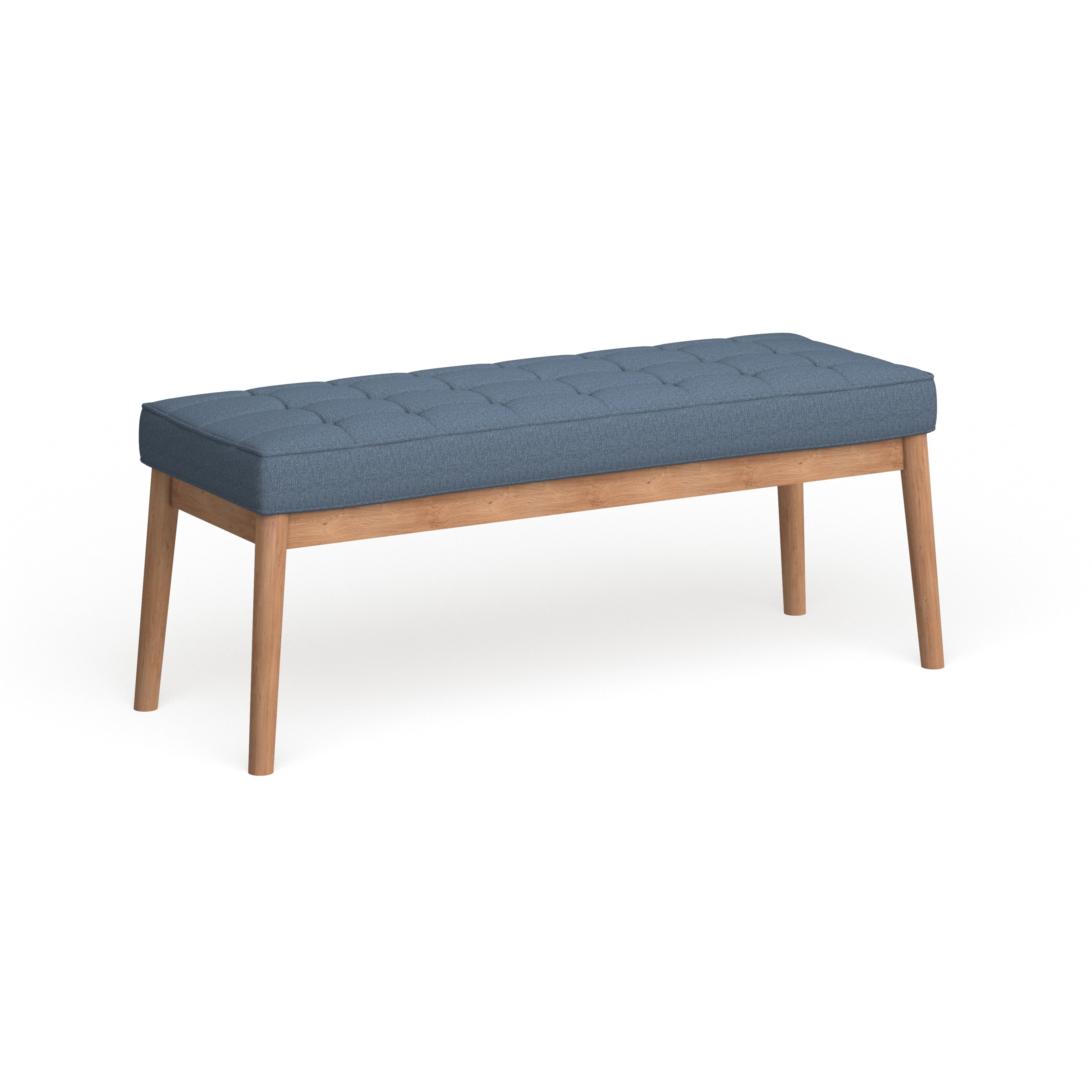 Christopher Knight Home Saxon Midcentury Tufted Ottoman Bench by