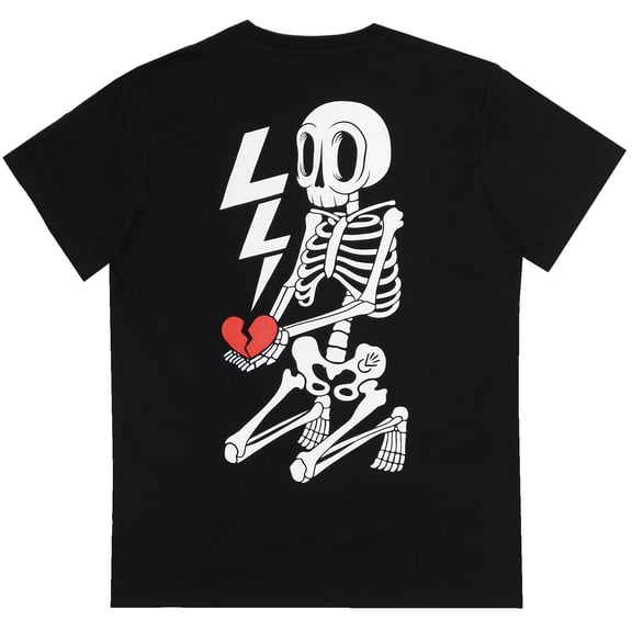 Christopher Luke Broken Heart Short Sleeve T-Shirt [Black]