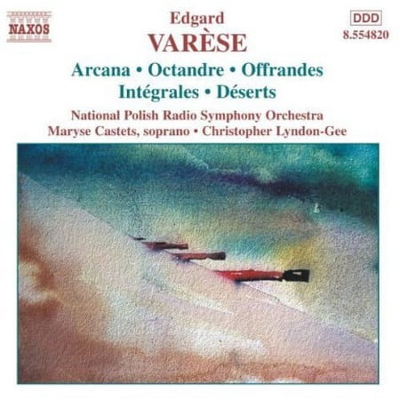 Christopher Lyndon-Gee - Arcana / Integrales / Deserts - Music & Performance - CD