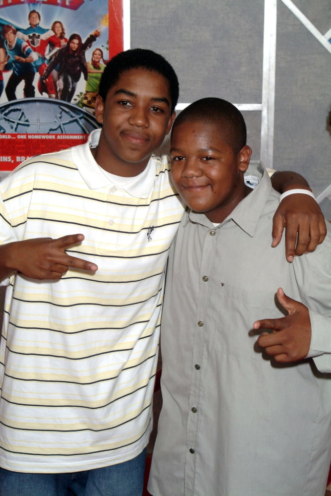 Christopher Massey, Kyle Massey At Arrivals For Sky High Premiere, El