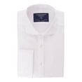 thumbnail image 1 of Christopher Morris Men's 100% Cotton Non-Iron White Slim Fit French Cuff Dress Shirt, 1 of 5