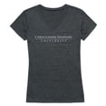 thumbnail image 1 of Christopher Newport University Women Institutional Short Sleeve T-Shirt, Heather Charcoal - Large, 1 of 1