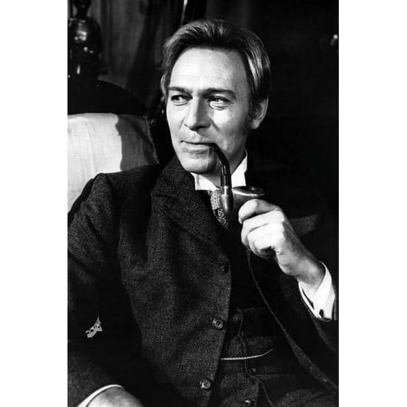 Christopher Plummer Murder by Decree 24x36 Poster Sherlock Holmes Pipe
