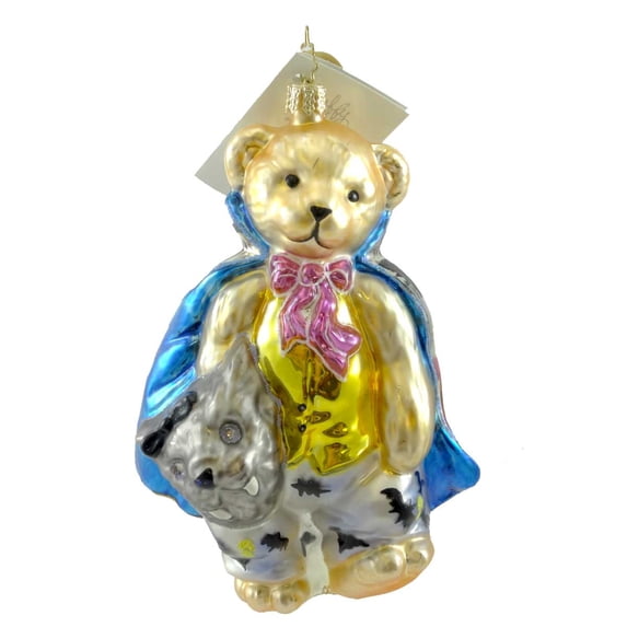 Christopher Radko Countess Muffula Blown Glass Ornament Halloween Vanderbear