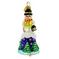 thumbnail image 1 of Christopher Radko Company 4.50In Petite Snow Bell, Glass, Ornament Snowman Tree Christmas 107750, 1 of 3