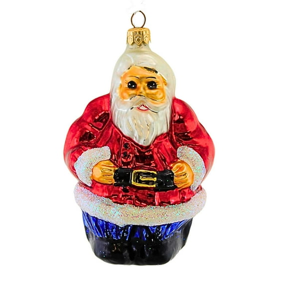 Christopher Radko Company 5.00In The Clauses, Glass, Ornament Christmas Santa 961590