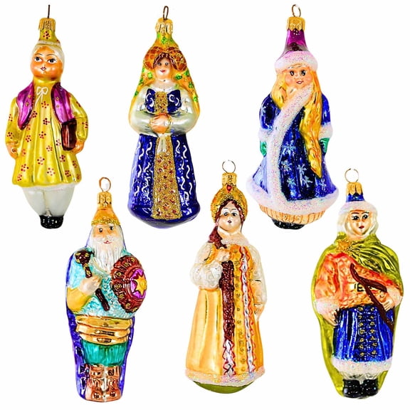 Christopher Radko Company 5.50In Russian Rhapsody, Glass, Ornament Set/6 Limited Edition 96Rus01