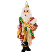 Christopher Radko Company 7.50In Captain Snowbeard, Glass, Ornament Christmas Nutcracker 1013551