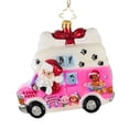 thumbnail image 1 of Christopher Radko Company Bonafide Doggy Do - One Ornament 4 Inch, Glass - Van Santa Bath Bubbles 1019303, 1 of 3