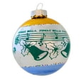 thumbnail image 1 of Christopher Radko Company Jingle Bells Ornament - One Ornament 3.25 Inch, Glass - Shiny Brite Vintage Inspired 3.25Insbw, 1 of 3