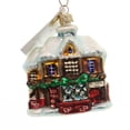 thumbnail image 1 of Christopher Radko Dainty Alpine Frostville Glass Ornament Inn House Christmas, 1 of 2