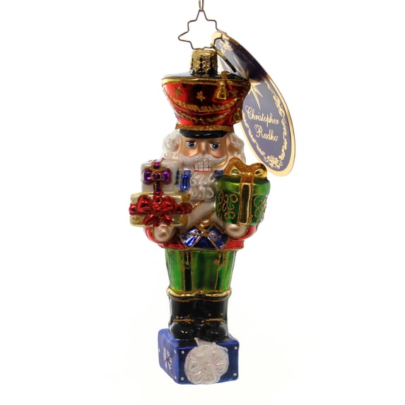 Christopher Radko General Gift Giver Glass Nutcracker 3013036