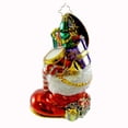 thumbnail image 1 of Christopher Radko Gifts To Boot Glass Ornament Santa Drum, 1 of 2