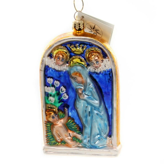 Christopher Radko HEAVENLY TIDINGS Glass Religious Angels 100430