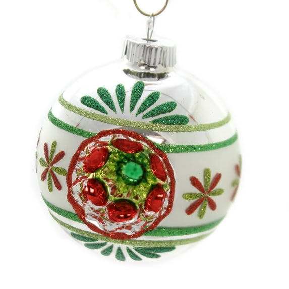Christopher Radko Holiday Rounds/Reflectors Ornament Shiny Brite 4026869S C