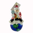 thumbnail image 1 of Christopher Radko Its A Stardust World Glass Ornament Christmas Santa, 1 of 2